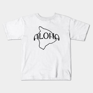 Aloha Big Island Kids T-Shirt